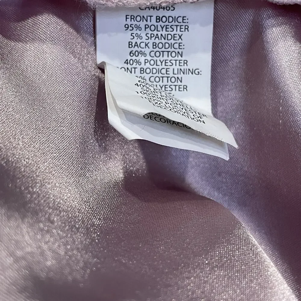Girls Sequins Dress Size 7/8 Holiday Glitter Tulle Sparkly Party Pink Sleeveless